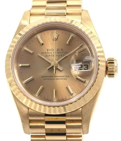 Rolex Lady-Datejust 69178 26mm Yellow gold