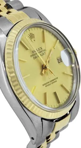 Rolex Datejust 36 16013 36mm Yellow gold and stainless steel Gold 2