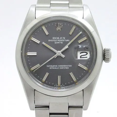 Rolex Oyster Perpetual Date 1500 35mm Stainless steel Gray