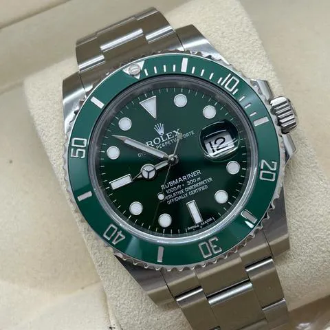 Rolex Submariner 116610LV 40mm Stainless steel Green 8