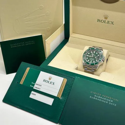 Rolex Submariner 116610LV 40mm Stainless steel Green 9