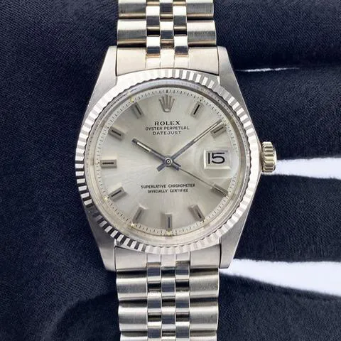 Rolex Datejust 1601 36mm White gold Silver 1