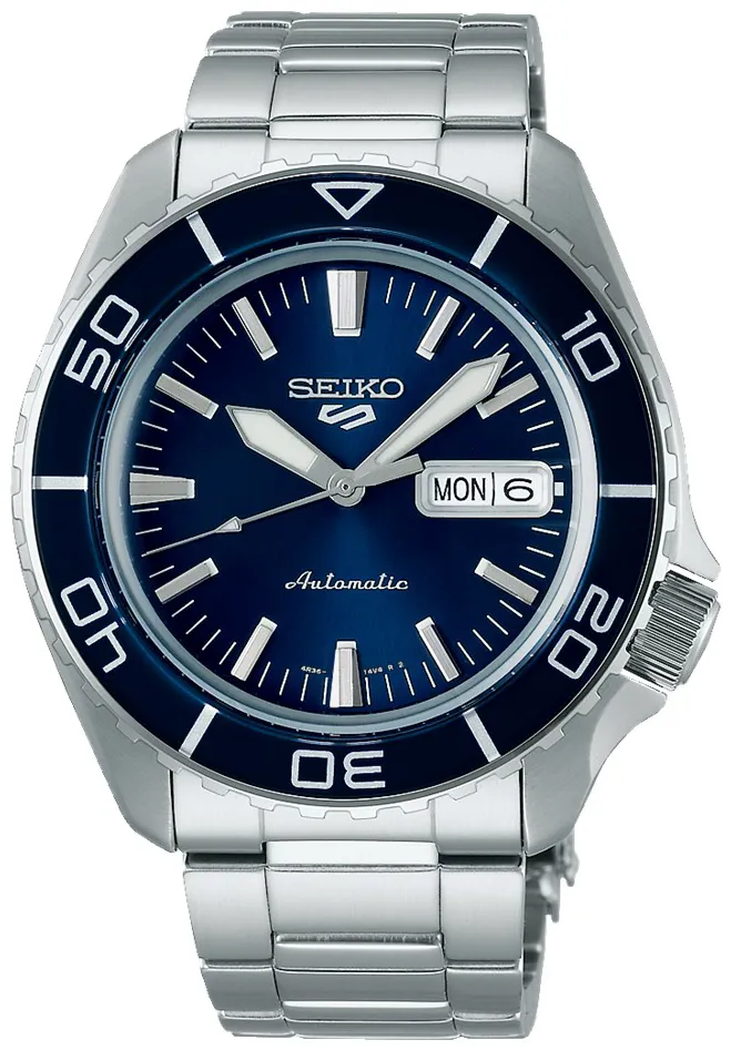 Seiko 5 Sports SRPK97K1 42.5mm Stainless steel Blue