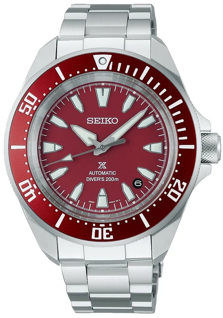 Seiko Prospex SRPL11K1 41.5mm Stainless steel Red