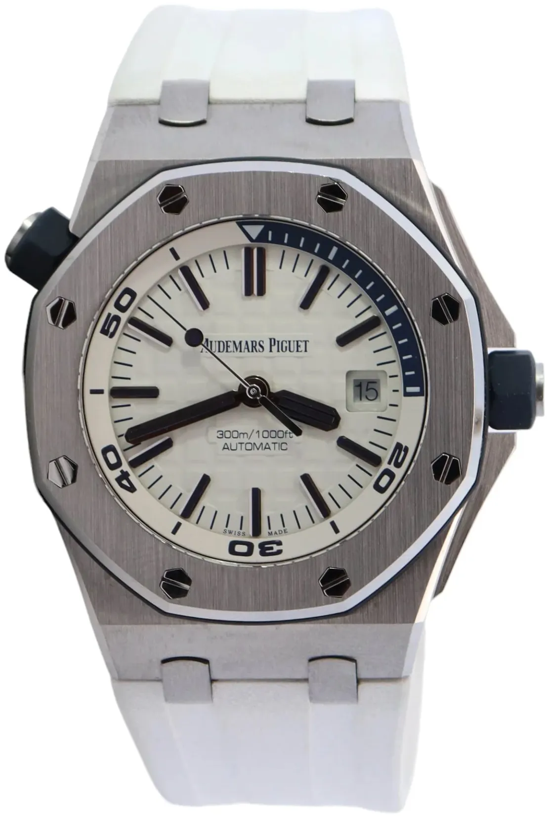 Audemars Piguet Royal Oak Offshore Diver 15710ST.OO.A010CA.01 42mm Stainless steel White