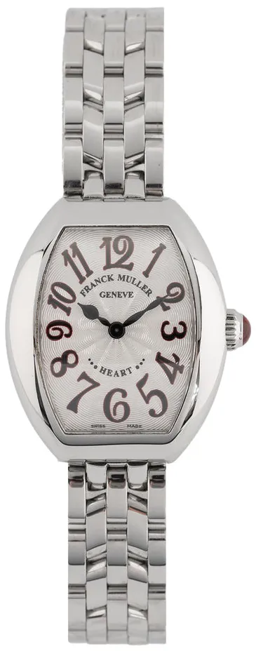 Franck Muller Heart 5002SQZJA 26mm Stainless steel Silver