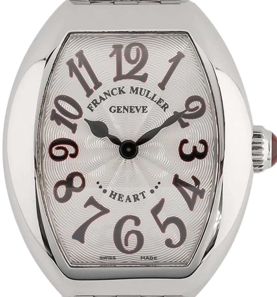 Franck Muller Heart 5002SQZJA 26mm Stainless steel Silver 1