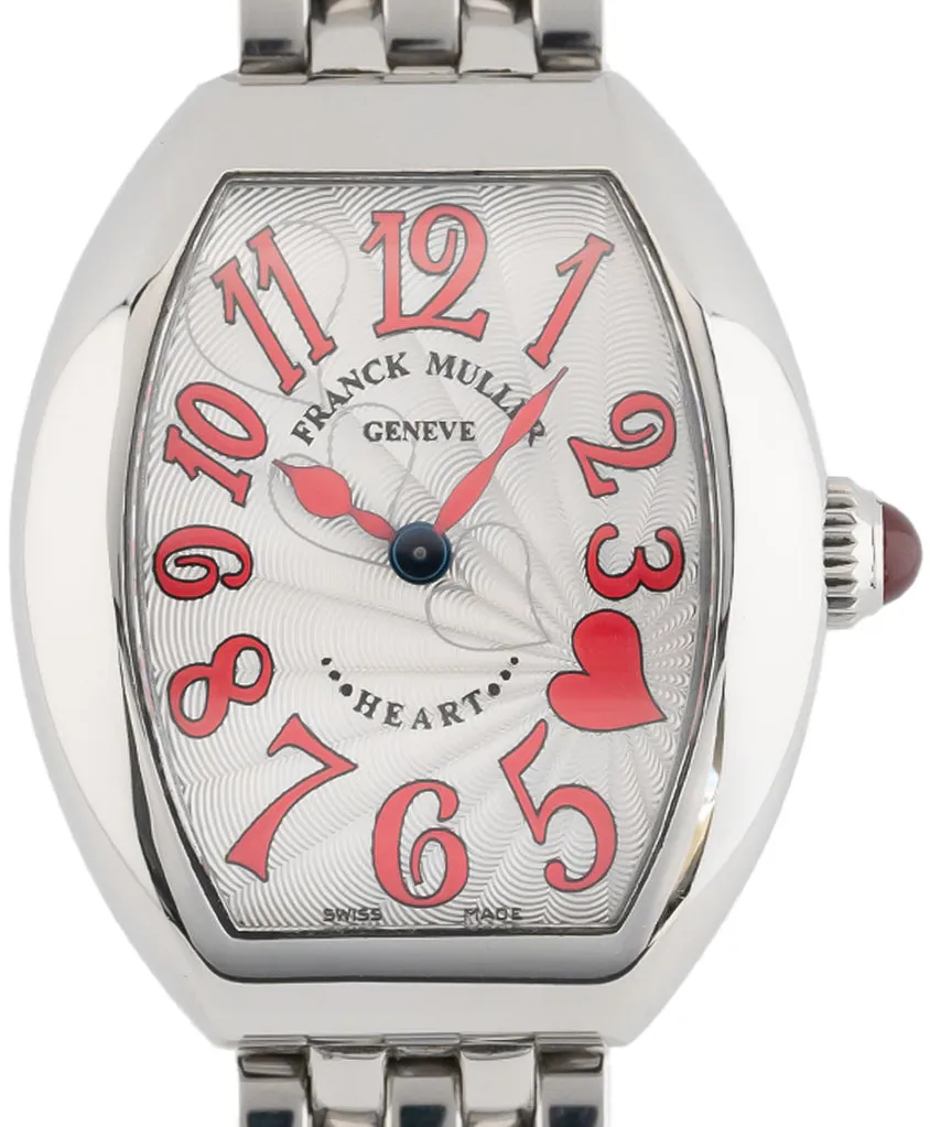 Franck Muller Heart 5002SQZC4H 26mm Stainless steel Silver 1