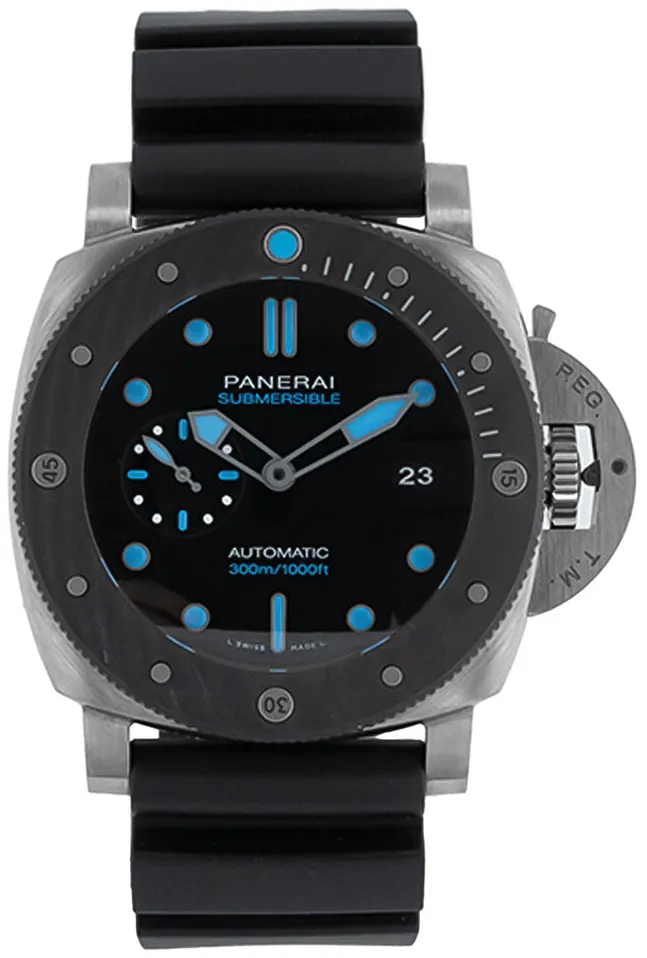 Panerai Submersible PAM 00799 47mm Edelstahl Black