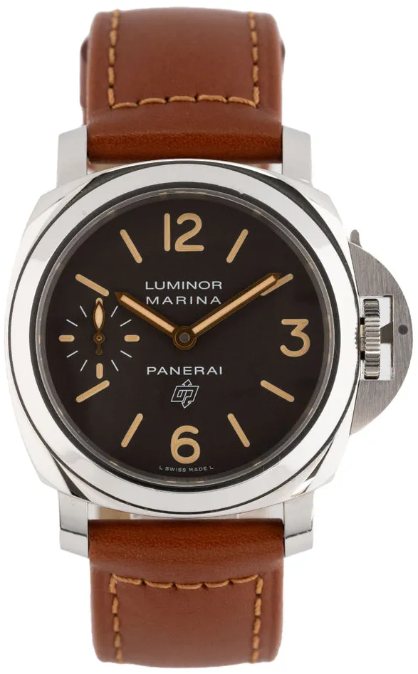 Panerai Luminor 44mm Stainless steel Brown