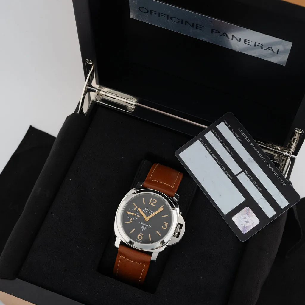 Panerai Luminor 44mm Stainless steel Brown 5