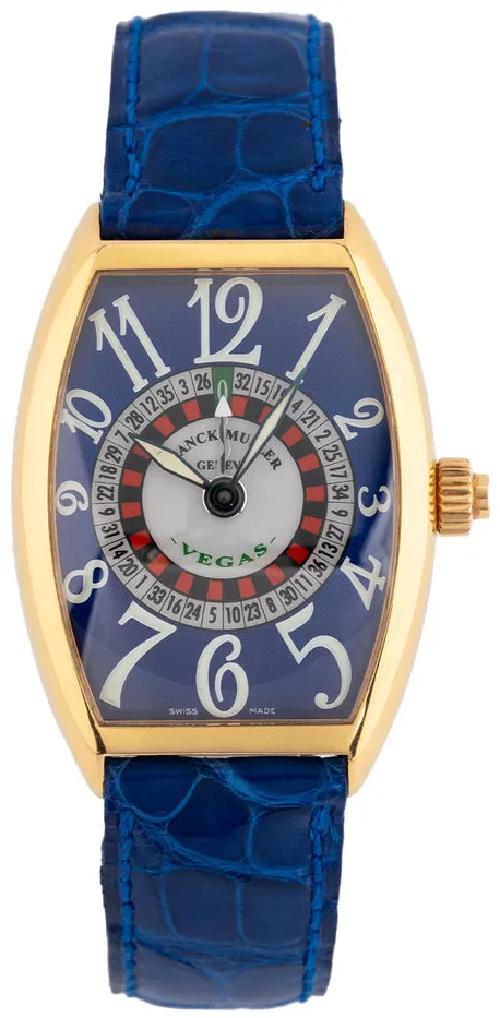 Franck Muller Casablanca 5850 55.4mm Yellow gold