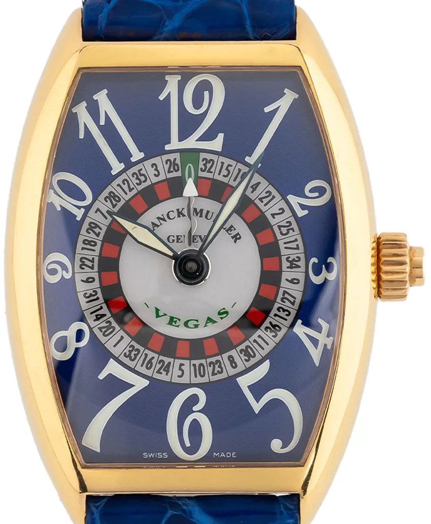 Franck Muller Casablanca 5850 55.4mm Yellow gold 1