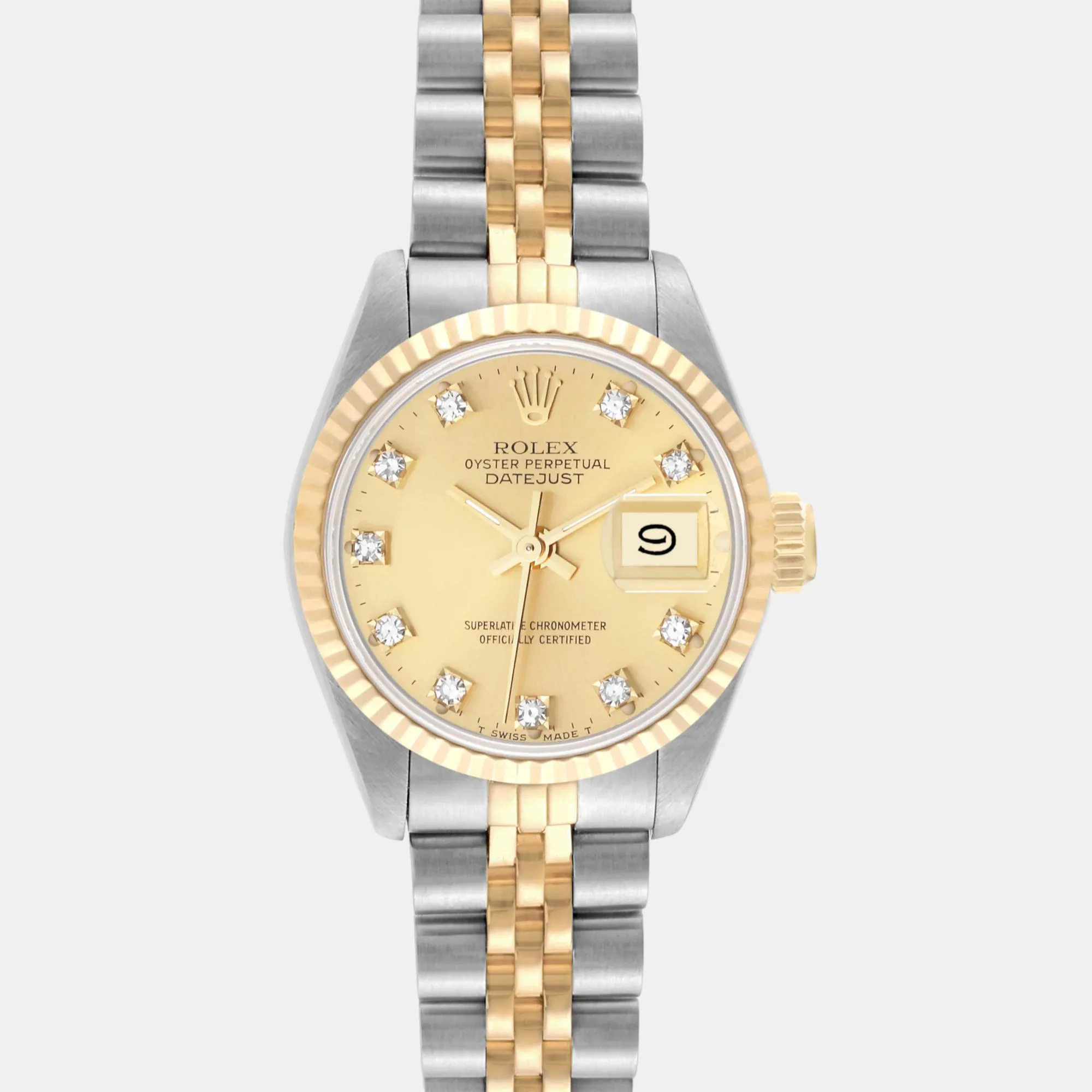 Rolex Lady-Datejust 69173 26mm Yellow gold and stainless steel 2