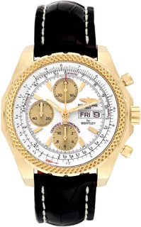 Breitling Bentley K13362 Yellow gold White