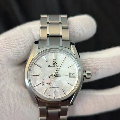 Grand Seiko Heritage SBGA413 40mm Titanium Rose 11