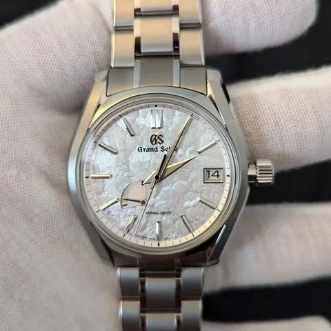 Grand Seiko Heritage SBGA413 40mm Titanium Rose 12