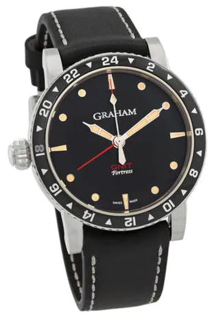 Graham 2FOBC.B03A 44mm Stainless steel Black