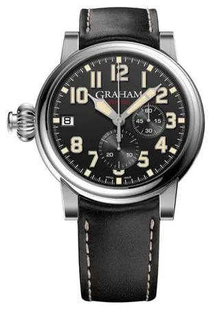 Graham Fortress 2FOAS.B01A 47mm Stainless steel Black