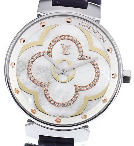 Louis Vuitton QA019 35mm Stainless steel White