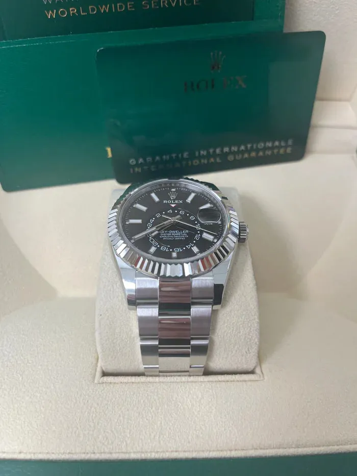 Rolex Sky-Dweller 326934 42mm Stainless steel Black 1