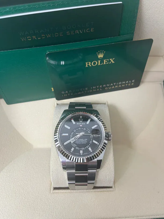 Rolex Sky-Dweller 326934 42mm Stainless steel Black 2