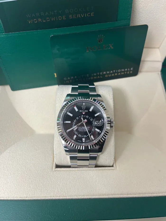 Rolex Sky-Dweller 326934 42mm Stainless steel Black 3