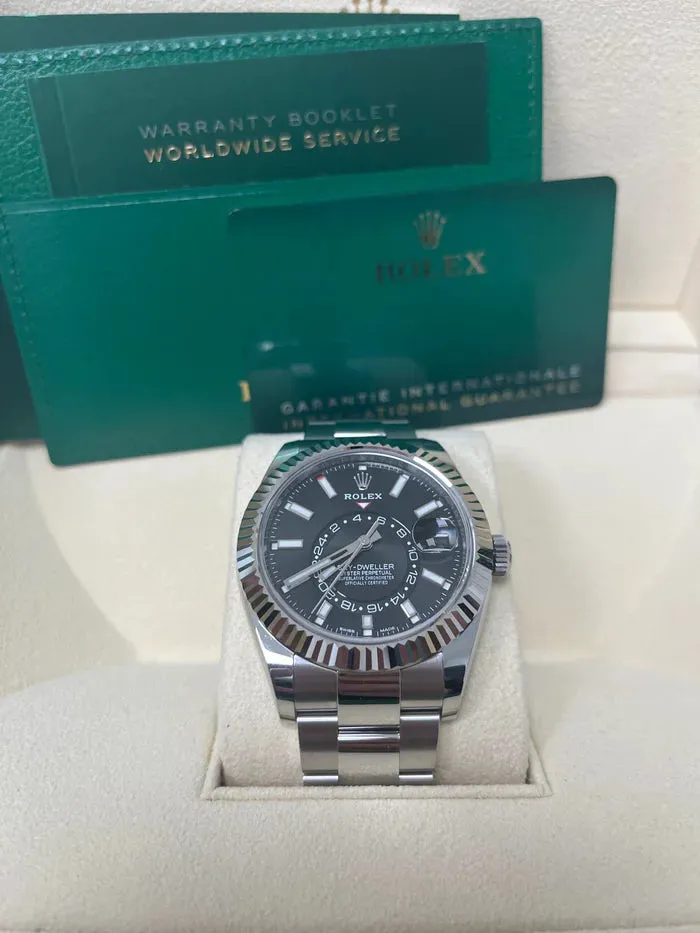 Rolex Sky-Dweller 326934 42mm Stainless steel Black 4