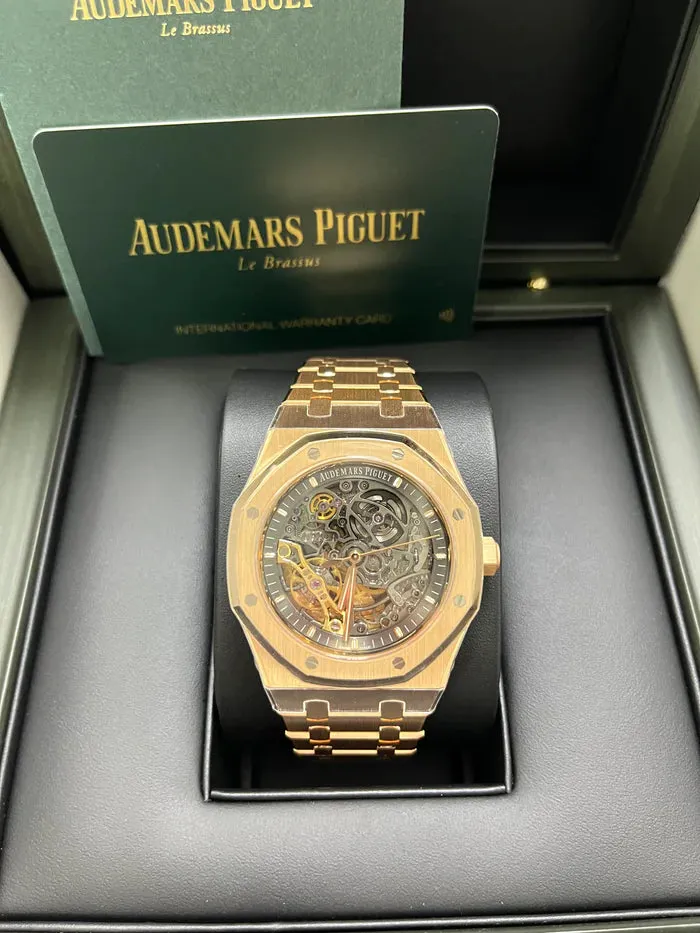 Audemars Piguet Royal Oak 15407OR.OO.1220OR.01 41mm Rose gold Slate 5