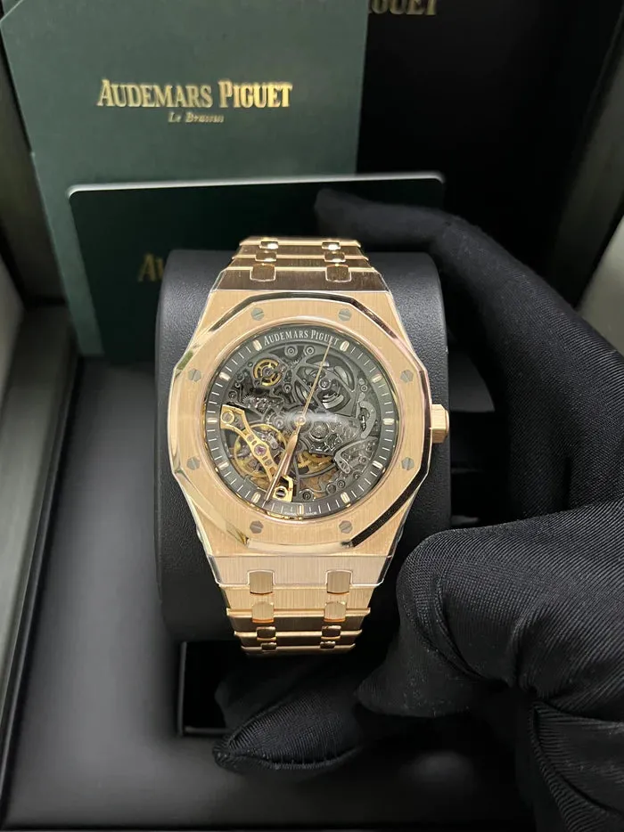 Audemars Piguet Royal Oak 15407OR.OO.1220OR.01 41mm Rose gold Slate 7