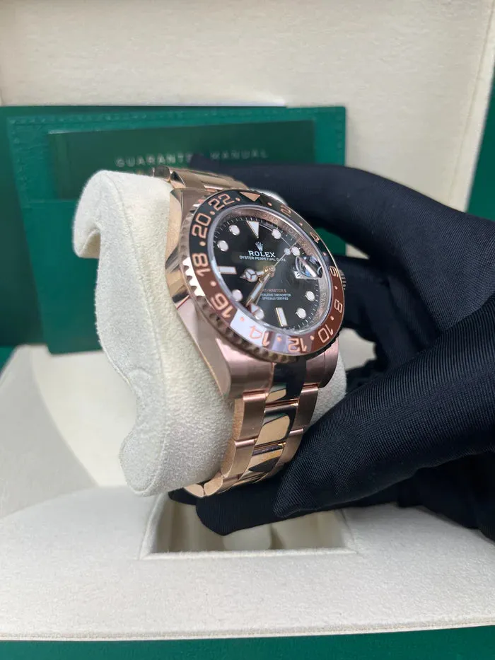 Rolex GMT-Master II 126715CHNR 40mm 18K Everose Black 5