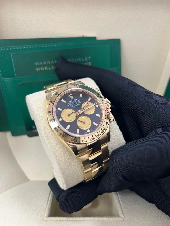 Rolex Daytona 116508 40mm Yellow gold Champagne 5