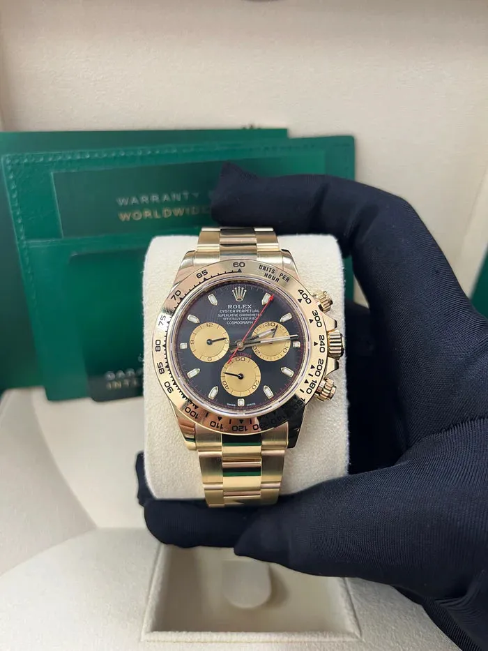 Rolex Daytona 116508 40mm Yellow gold Champagne 6