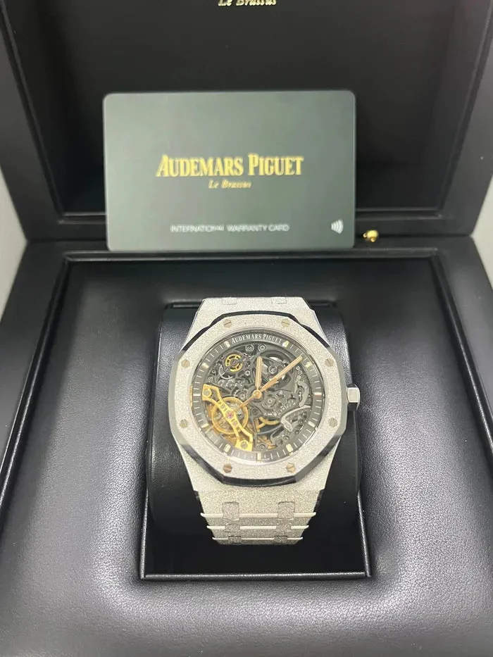 Audemars Piguet Royal Oak 15407BC.GG.1224BC.01 White gold Gray 4