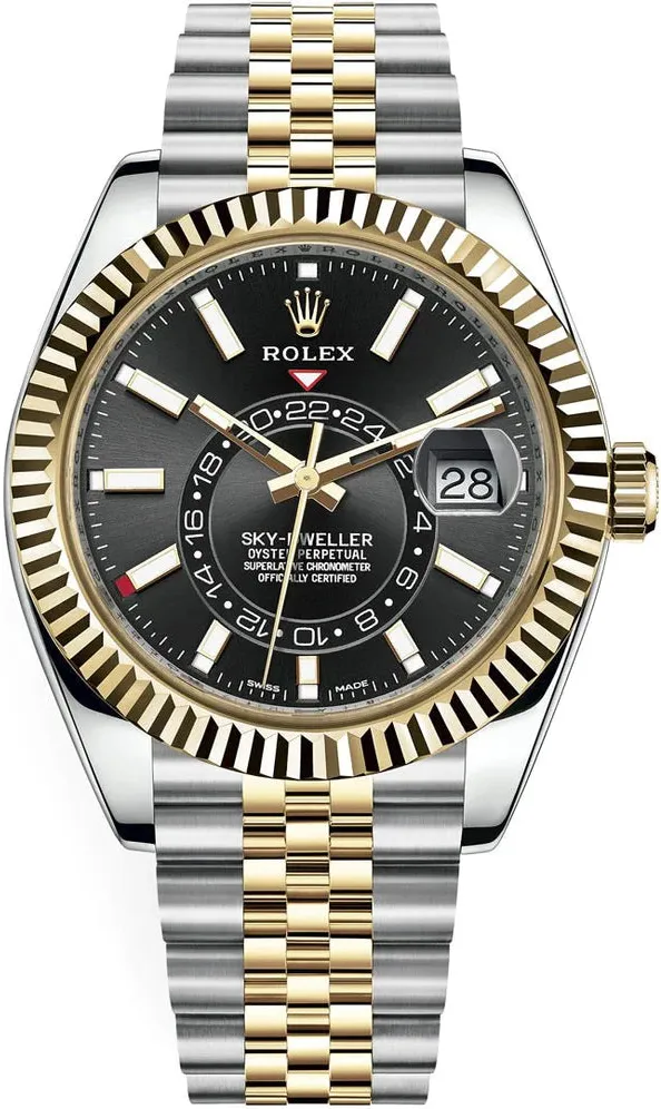 Rolex Sky-Dweller 326933 42mm Stainless steel Black