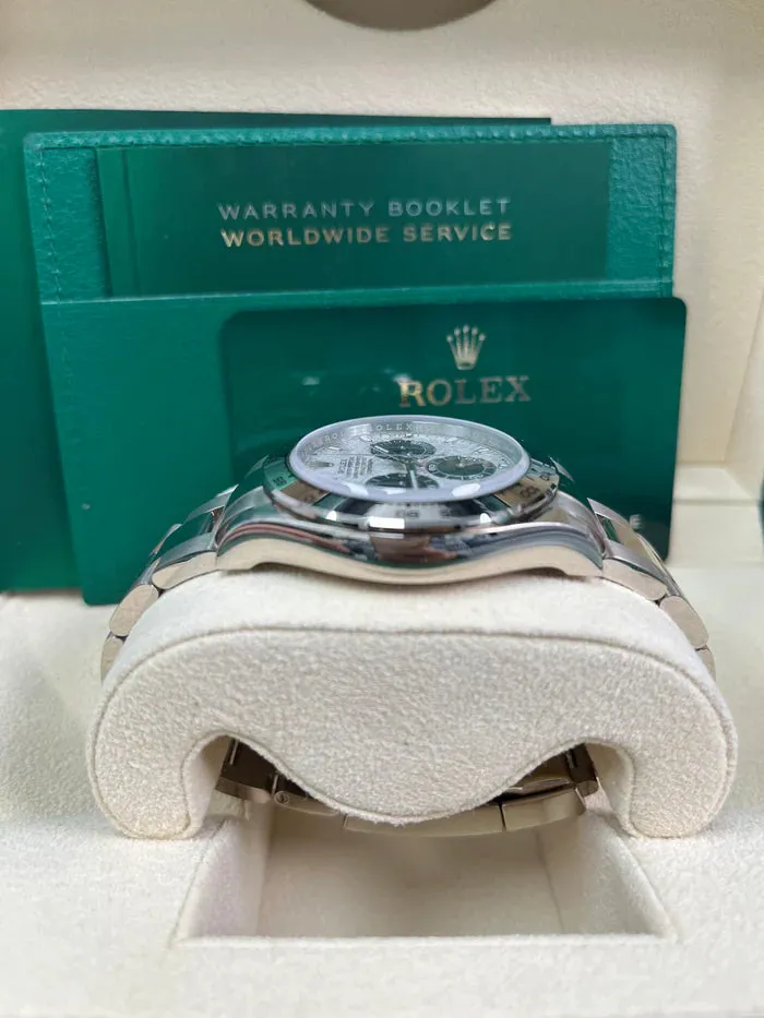 Rolex Daytona 116509 40mm White gold and 18k white gold Meteorite 4