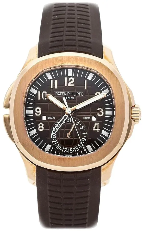 Patek Philippe Aquanaut 5164R-001 40mm Rose gold and 18k rose gold Brown