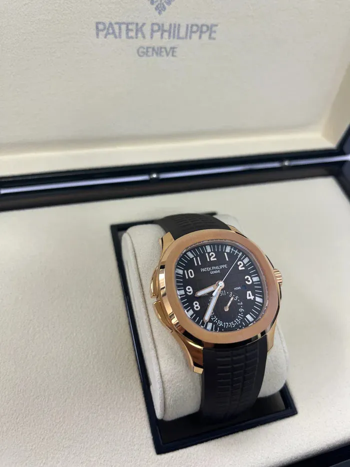 Patek Philippe Aquanaut 5164R-001 40mm Rose gold and 18k rose gold Brown 6