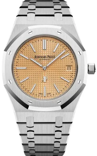 Audemars Piguet Royal Oak 15202BC.OO.1240BC.01 39mm White gold Golden