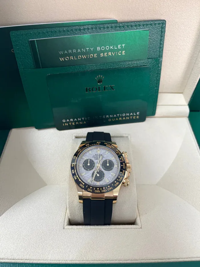 Rolex Daytona 116518LN 40mm Yellow gold and 18k yellow gold Meteorite 1