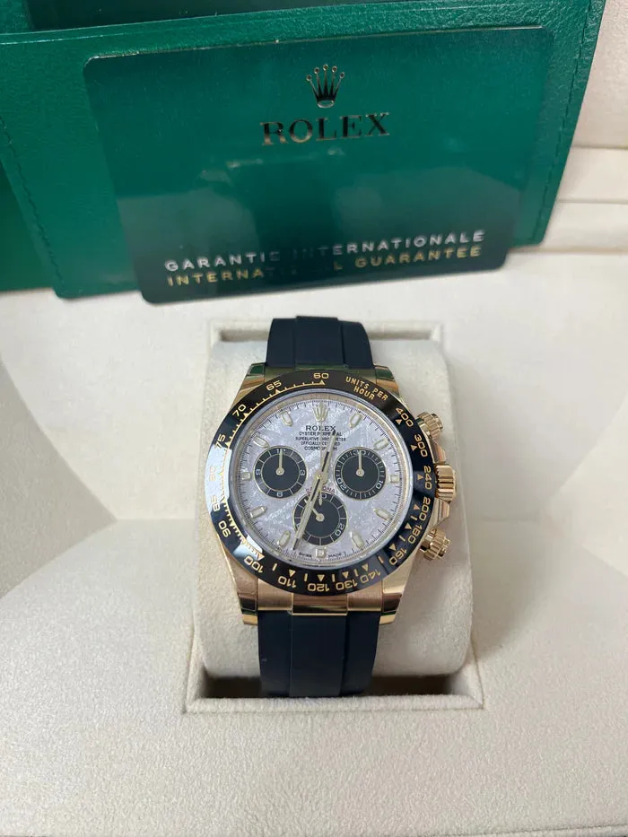 Rolex Daytona 116518LN 40mm Yellow gold and 18k yellow gold Meteorite 3