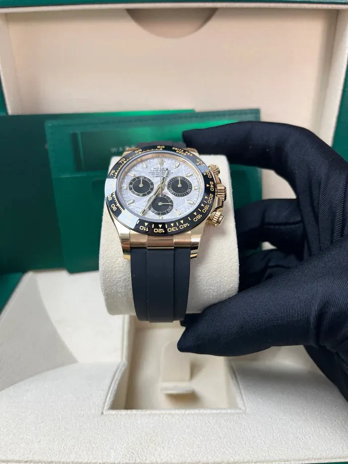 Rolex Daytona 116518LN 40mm Yellow gold and 18k yellow gold Meteorite 6