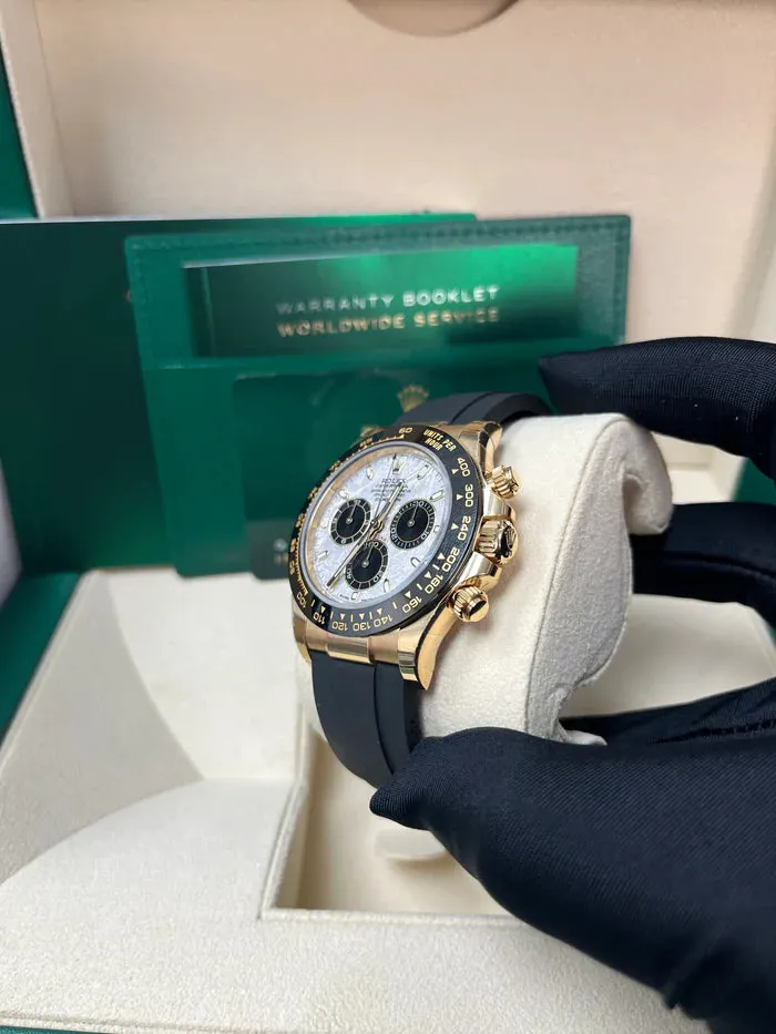 Rolex Daytona 116518LN 40mm Yellow gold and 18k yellow gold Meteorite 8