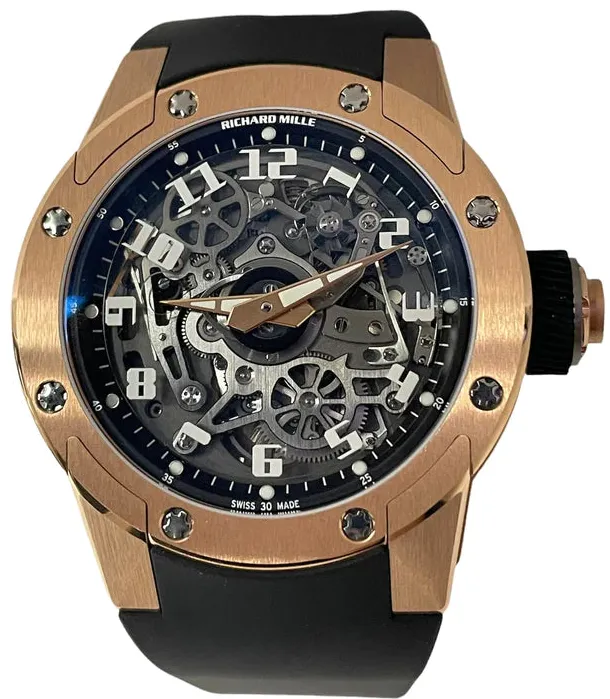 Richard Mille RM63-01 42.5mm Rose gold and 18k rose gold Skeletonized