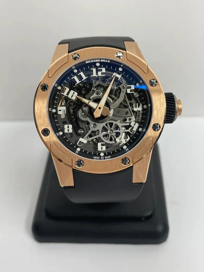 Richard Mille RM63-01 42.5mm Rose gold and 18k rose gold Skeletonized 1