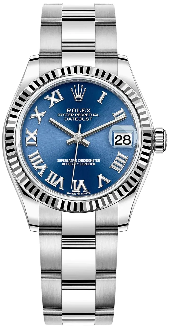 Rolex Datejust 31 278274-0033 31mm White gold and Stainless steel Blue