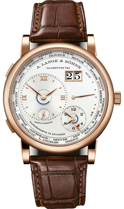 A. Lange & Söhne Lange 1 136.032 / LSLS1364AA 42mm Rose gold Silver