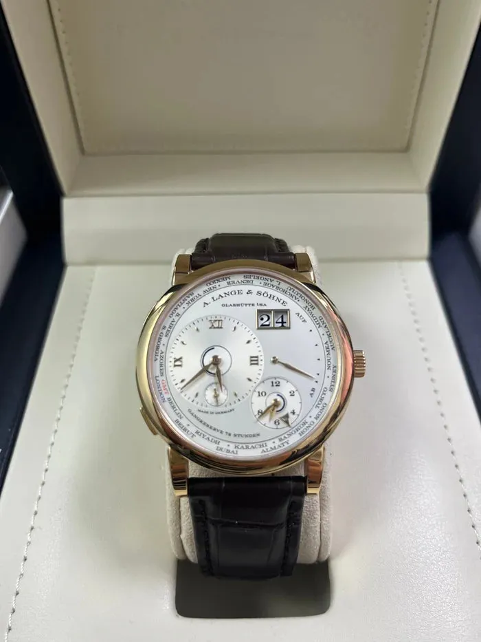 A. Lange & Söhne Lange 1 136.032 / LSLS1364AA 42mm Rose gold Silver 3