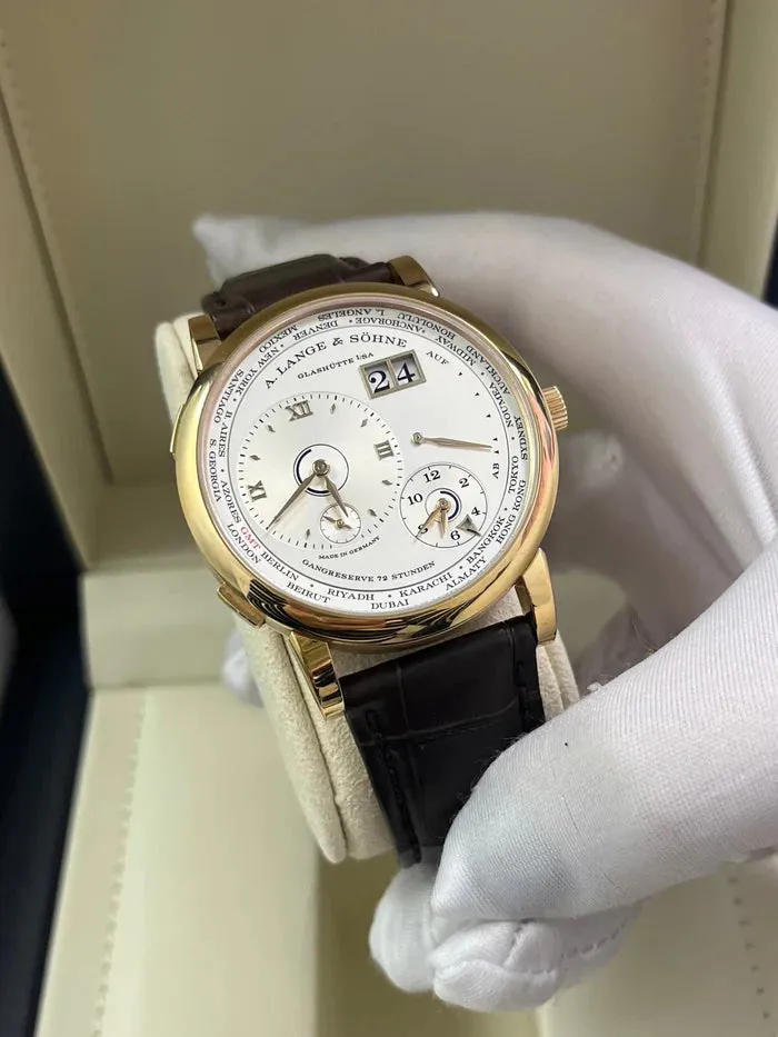 A. Lange & Söhne Lange 1 136.032 / LSLS1364AA 42mm Rose gold Silver 8