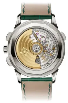 Patek Philippe World Time Chronograph 5930 39.5mm Platinum Green 2